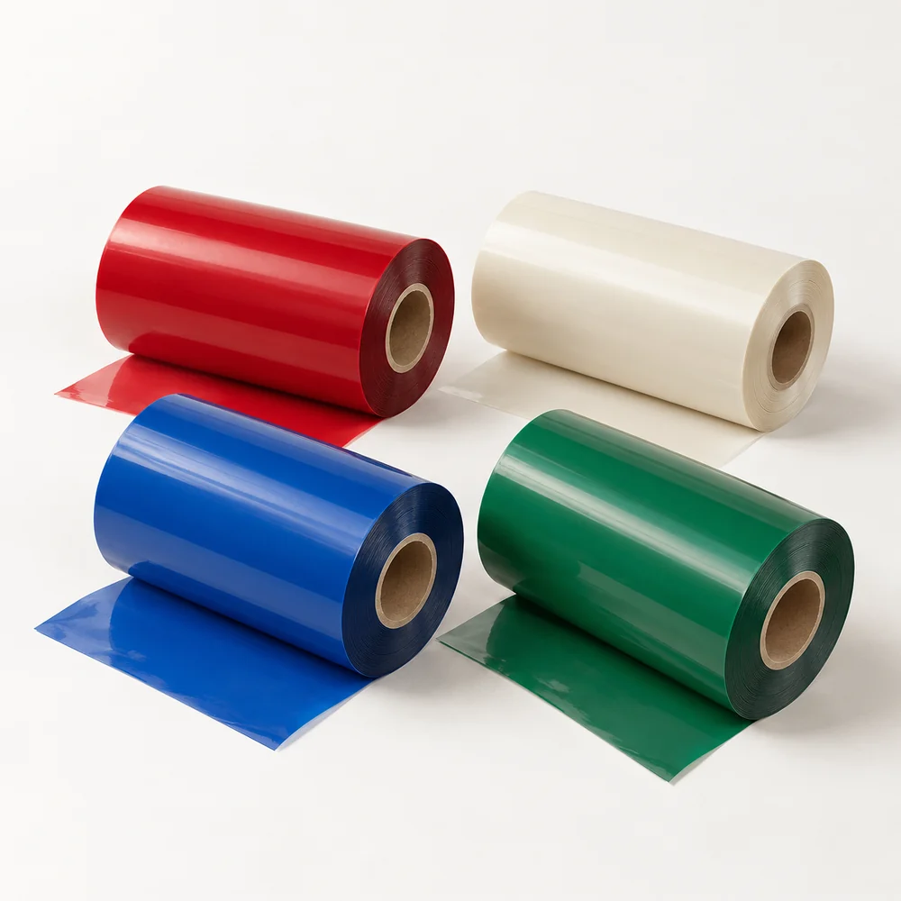 110 mm x 300 m Renkli Wax-Resin Ribon — temsili ürün görseli
