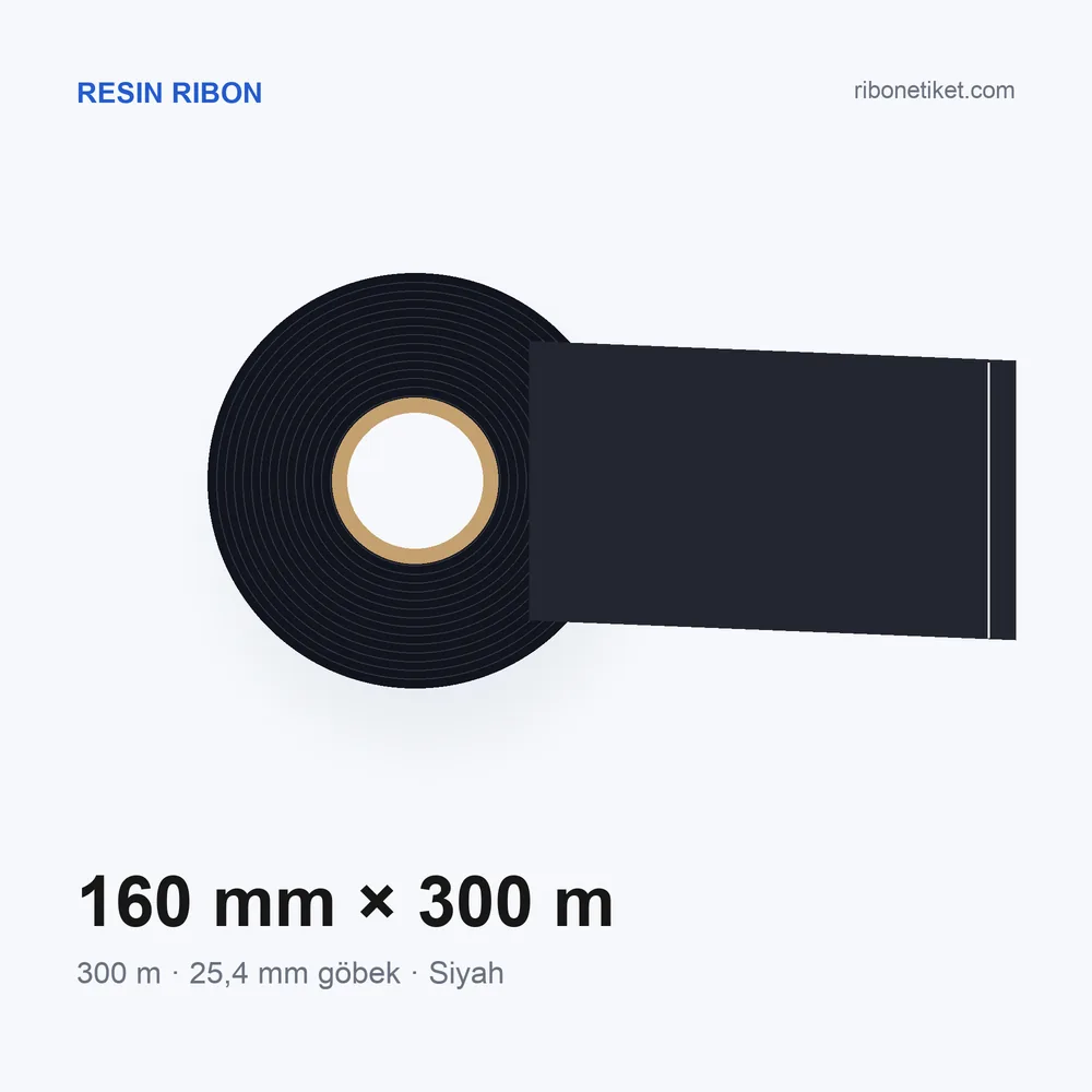 160 mm x 300 m Resin Ribon