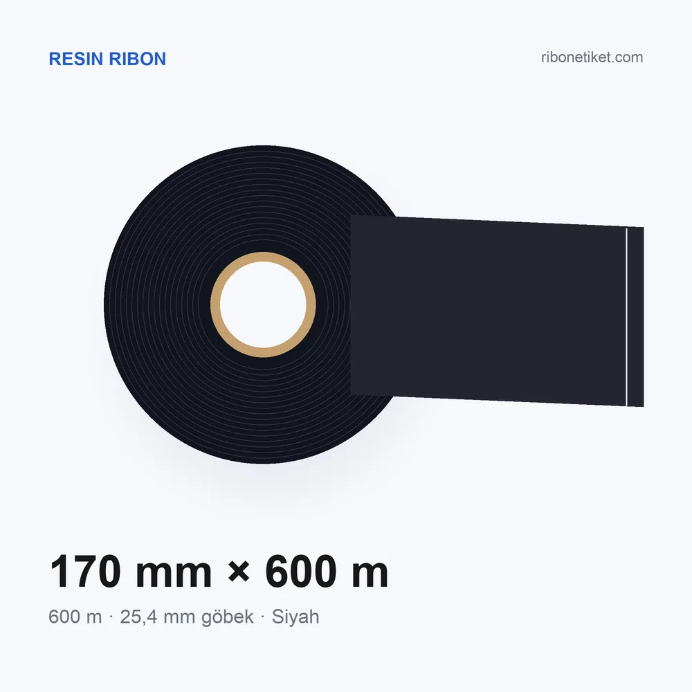 170 mm x 600 m Resin Ribon