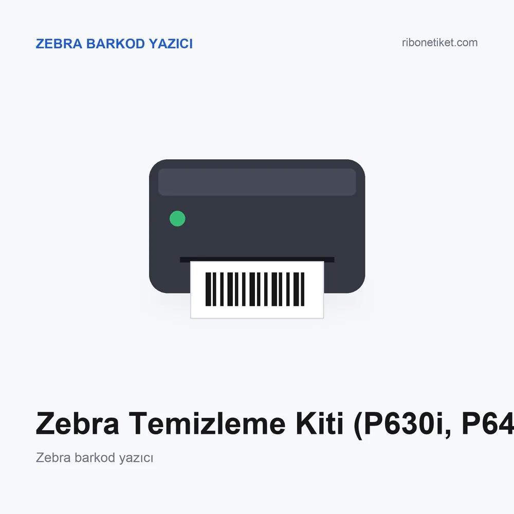 Zebra Temizleme Kiti (P630i, P640i)
